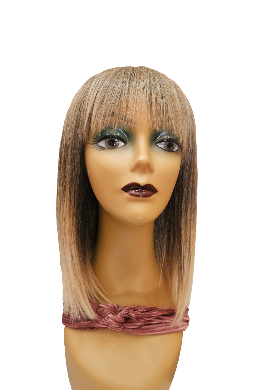 Wig Carré lungo con frangia