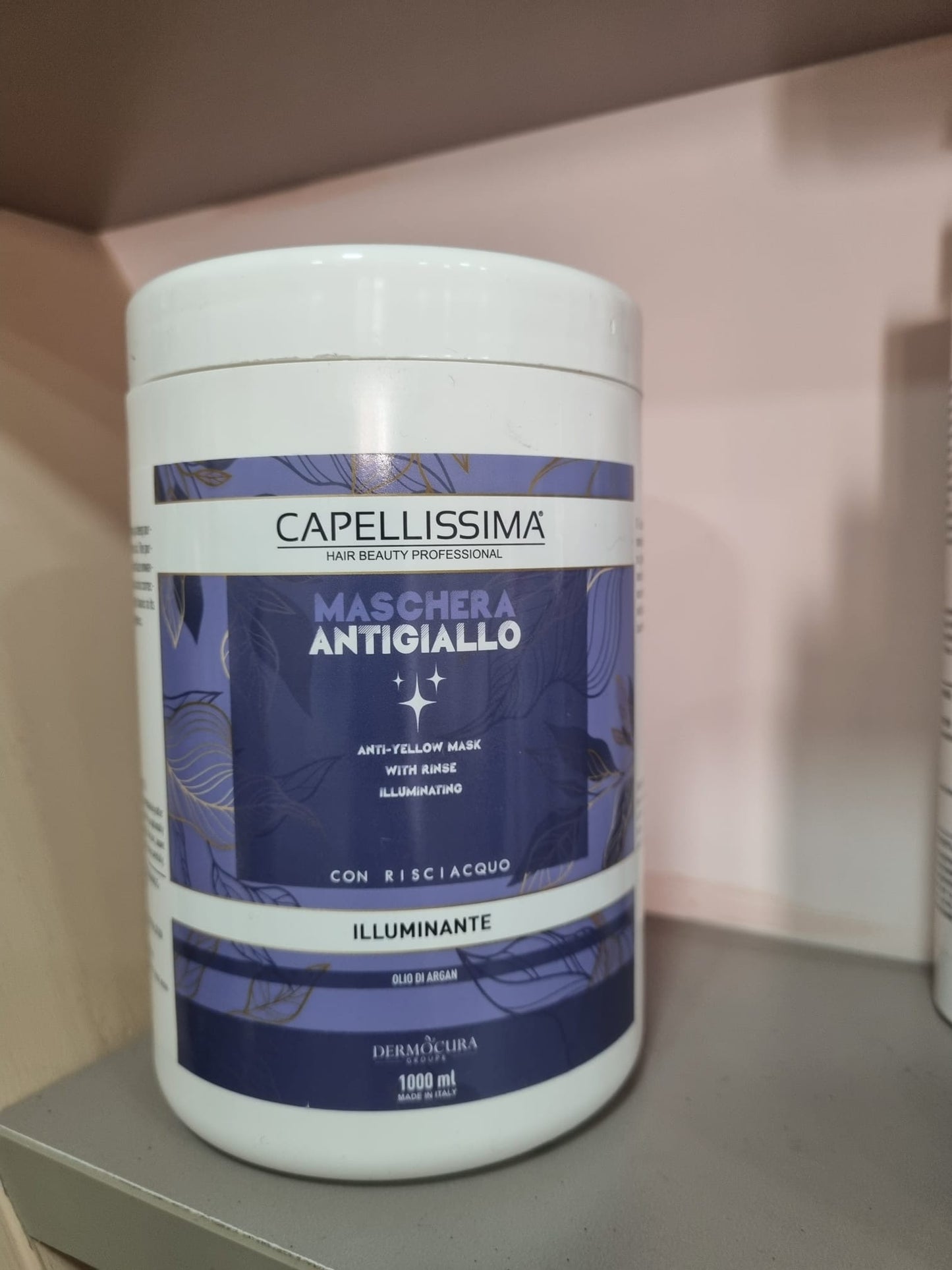 Prodotto CAPELLISSIMA maschera antigiallo 1000ml