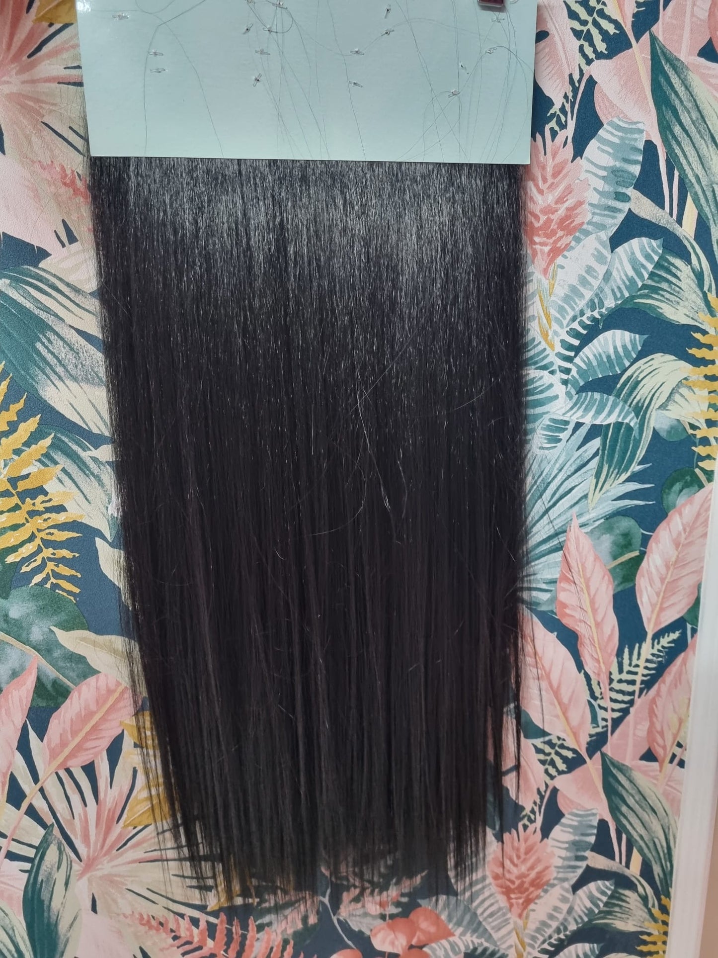Extension clip 70cm 7bande 230GR in termofibra liscie nere