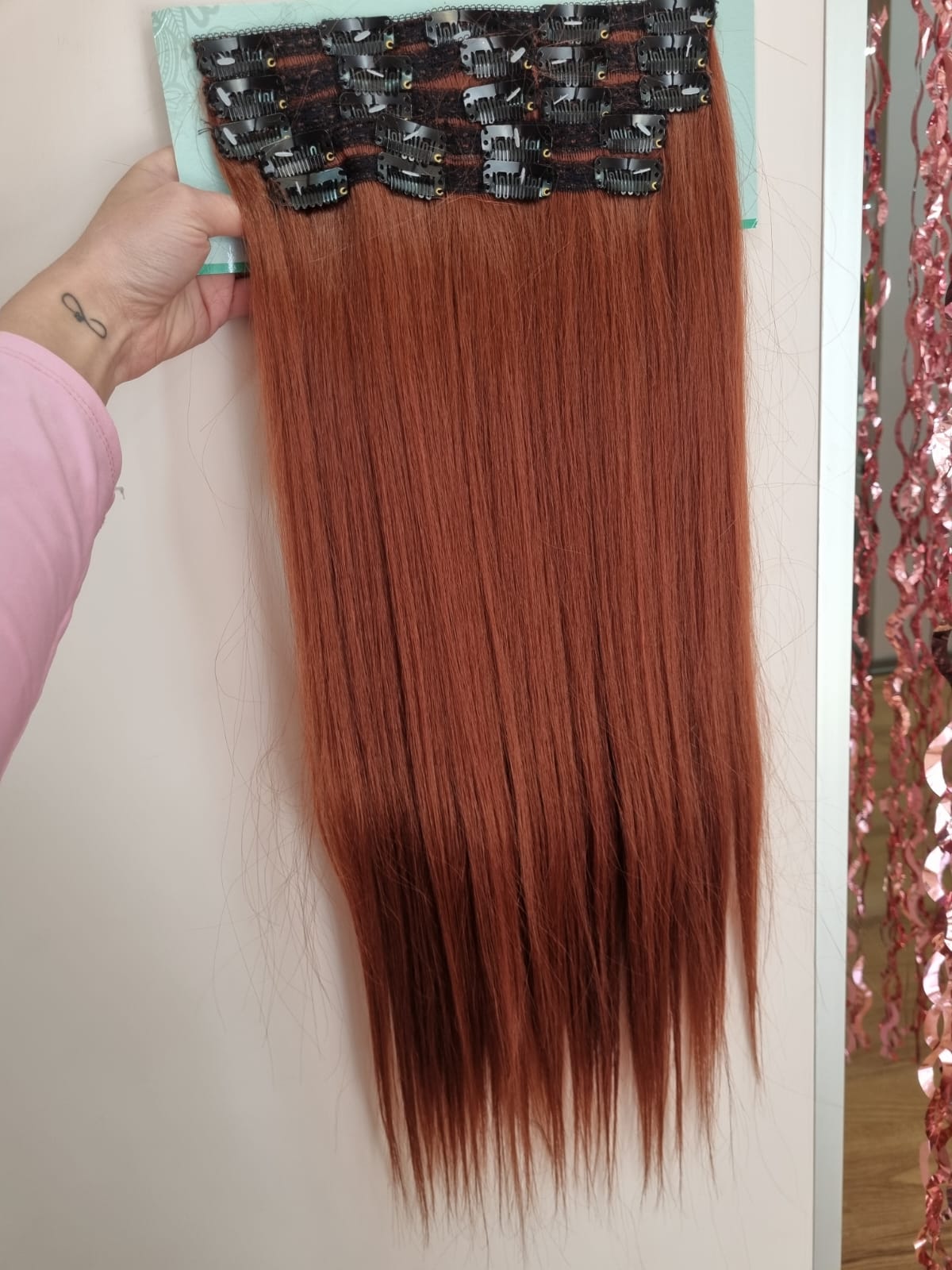 Extension 7bande 230GR liscio color Rame