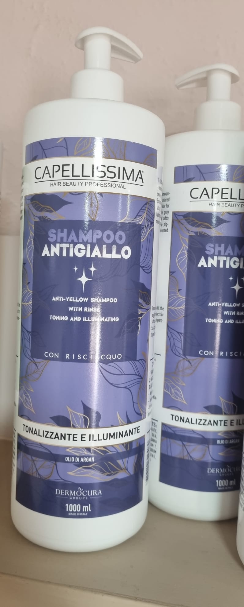 Prodotto CAPELLISSIMA shampoo antigiallo 1000ml