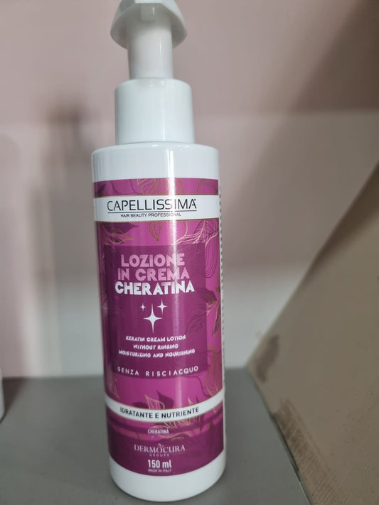 Prodotto CAPELLISSIMA lozione in crema cheratina 150ml