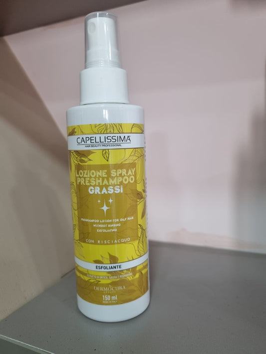 Prodotto CAPELLISSIMA lozione spray preshampoo per capelli grassi 150ml