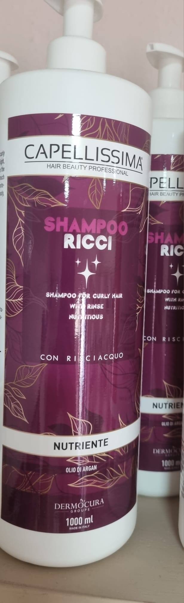 Prodotto CAPELLISSIMA shampoo ricci 1000ml