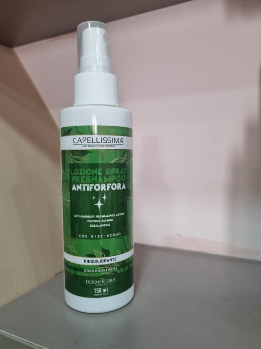 Prodotto CAPELLISSIMA lozione spray preshampoo antiforfora 150ml