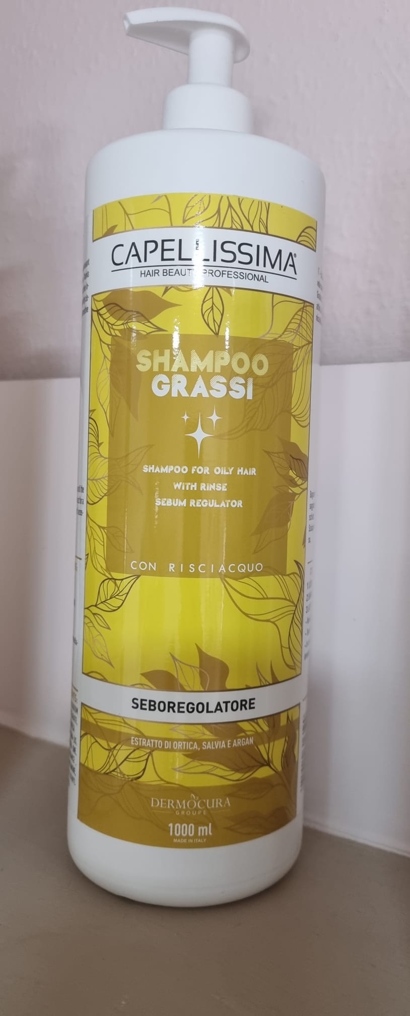 Prodotto CAPELLISSIMA shampoo per capelli grassi 1000ml