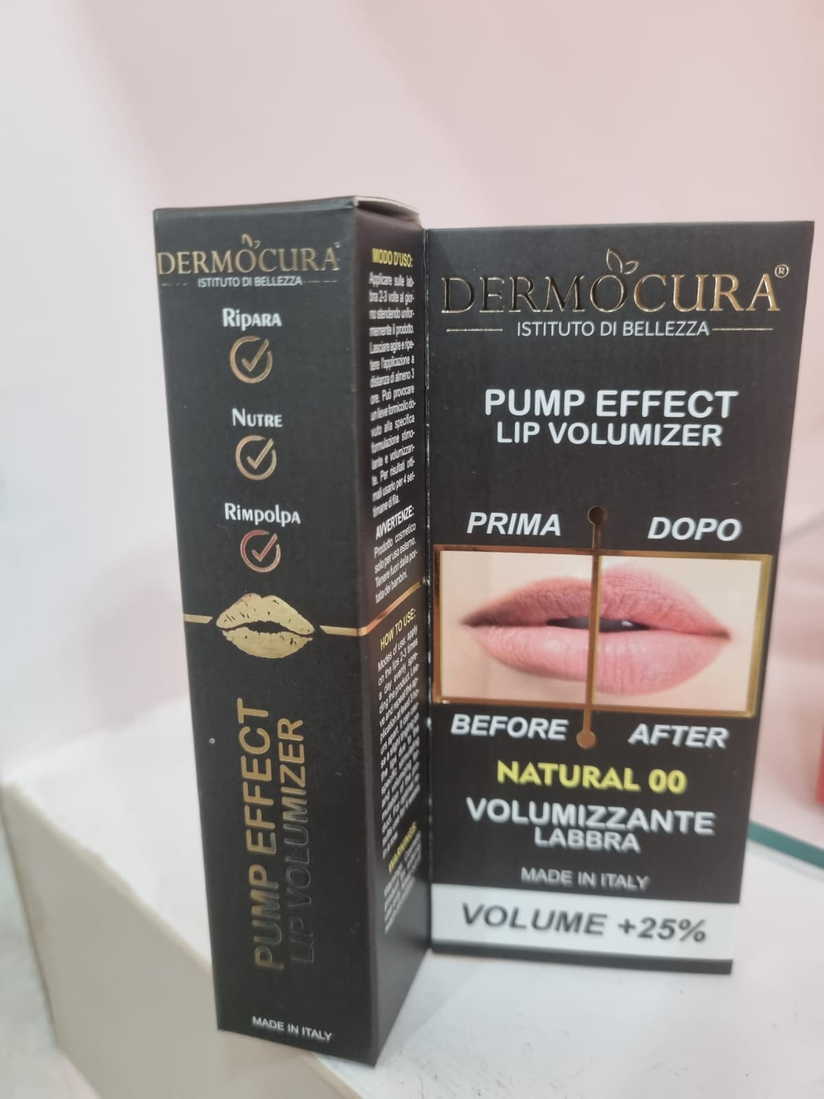 Lip volumizzante veleno d'ape effetto punp color trasparente