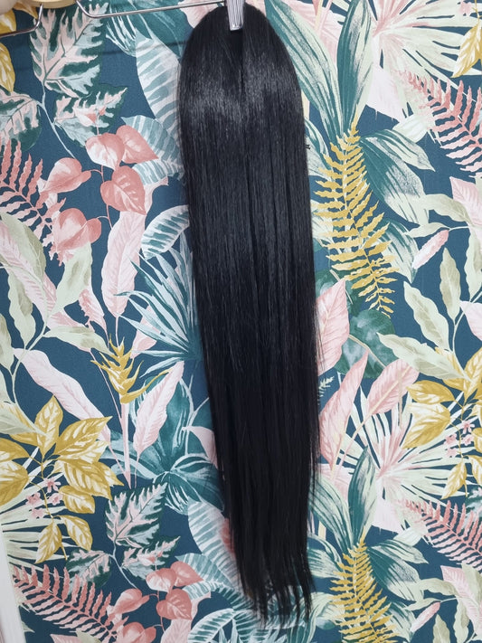 Coda 70cm liscia nera